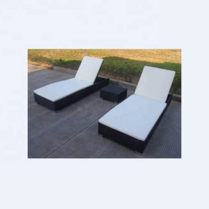 Yinzhou Living Best Sale Factory Directly Rattan Outdoor Furniture Sunbed