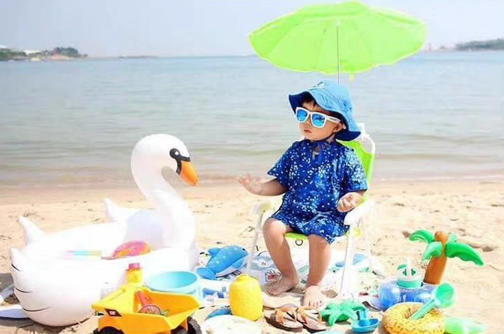 amazing metal portable children toddler kids folding beach chairs and umbrella for kids