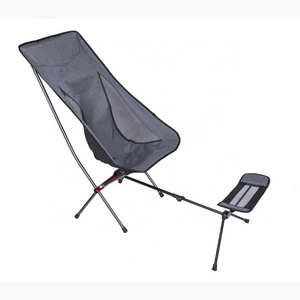 big over size luxury outdoor beach portable folding camping chair with foot rest