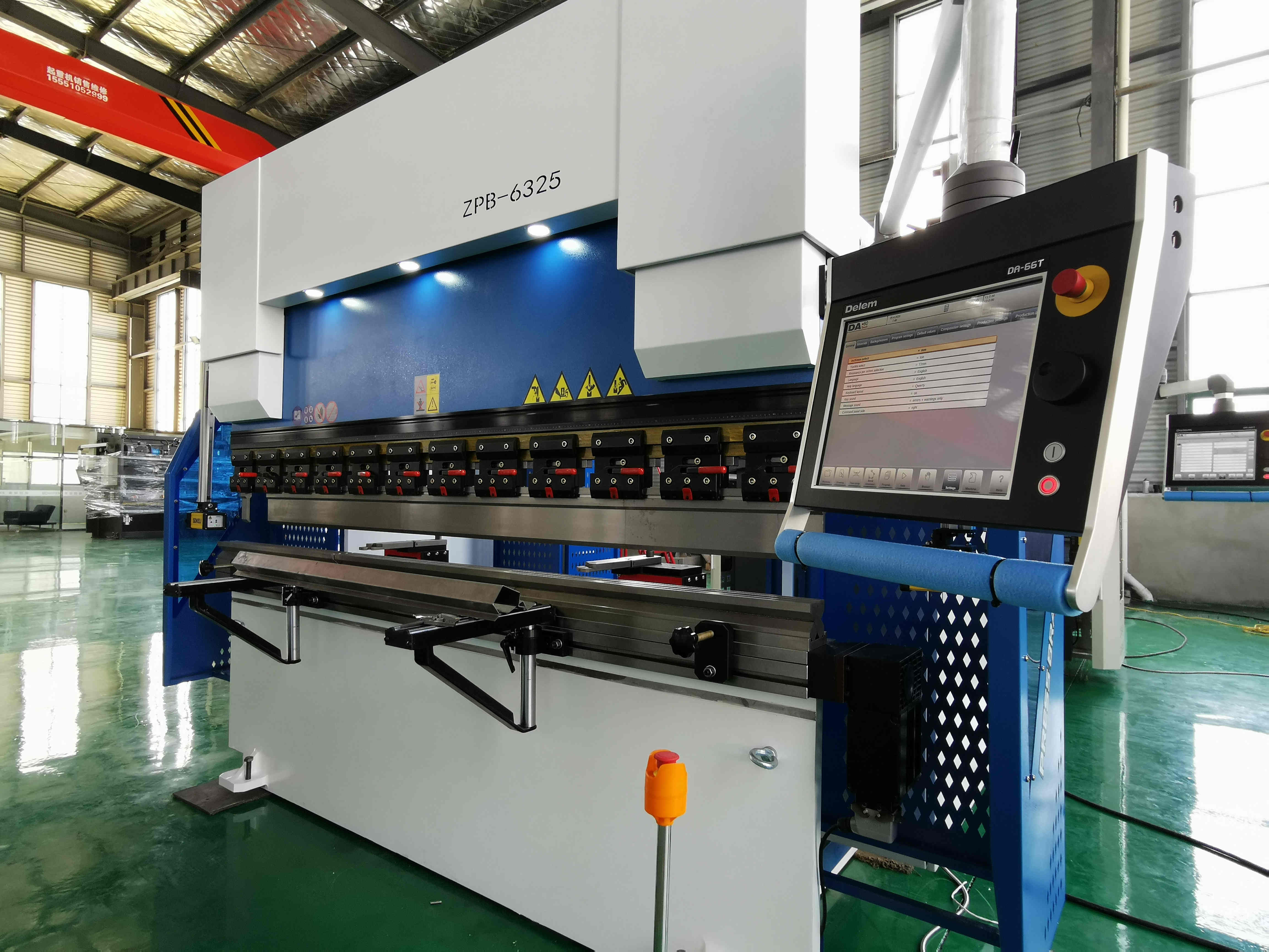 Fully  Automatic 100T-2500 CNC Hydraulic Sheet Bending Machines Press Brake with Delem DA53T