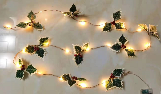 LED Solar Strip Light Home Garden Copper Wire Light String Fairy Outdoor Solar Powered Christmas Party New Year holiday Decor