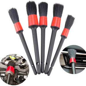 2022 New 5pcs Car Detailing Brush Set, Automotive Detail Brushes For Interior and Exterior Car Cleaning For Car