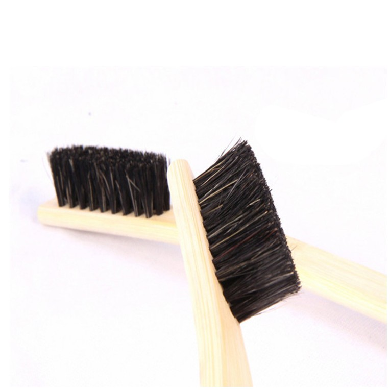 Engine compartment brush Small Multi-function Car Detailing Bamboo Handle Brushes car detailing brush set