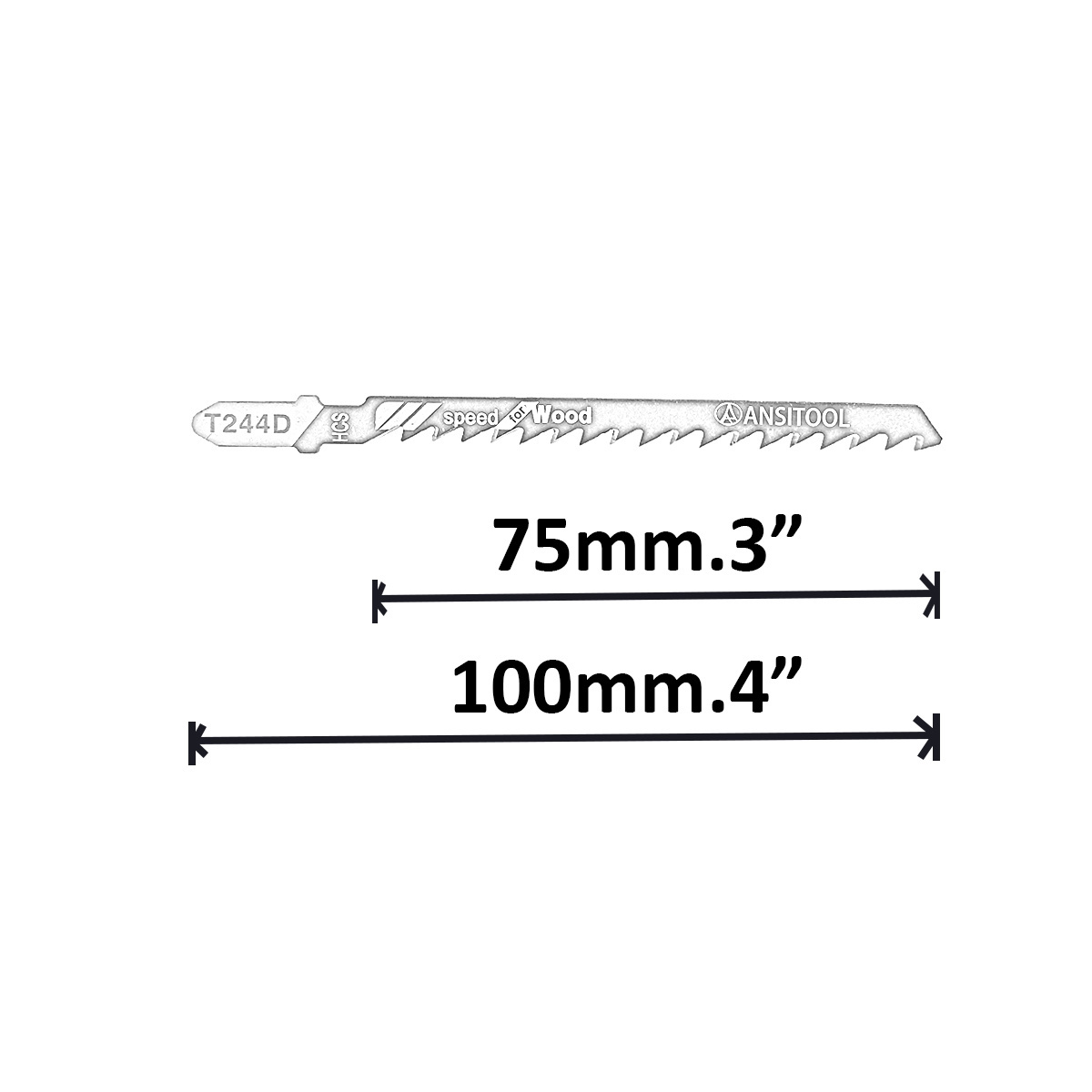 T244D High Quality HCS Jig Saw Blade for Cutting Wood electric power jig saw blade tools