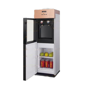 hot and cold water dispenser with refrigerated cabinet Compress water dispenser drink water fountain