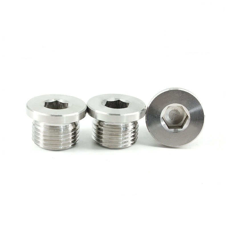 DIN 908 Stainless Steel Hexagon Socket Screw Plugs