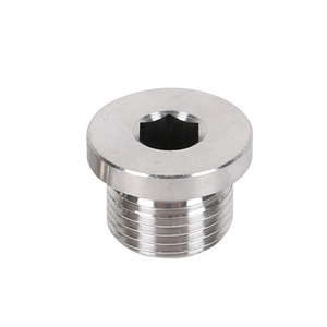 Hexagon Socket Male Threaded Plug Screw DIN908 For Oil Pipe