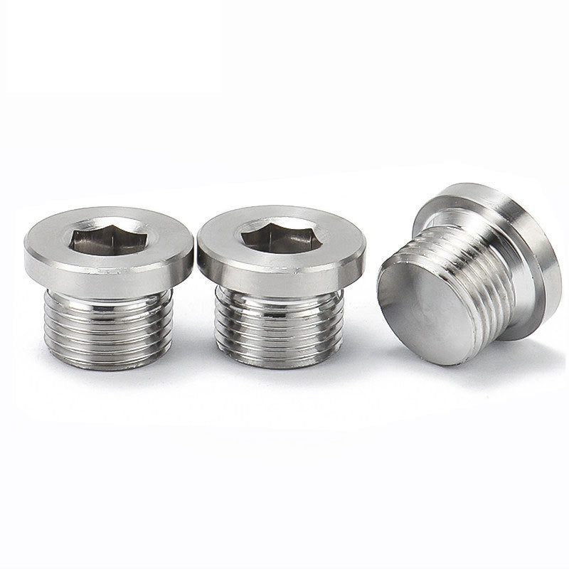 DIN 908 Stainless Steel Hexagon Socket Screw Plugs