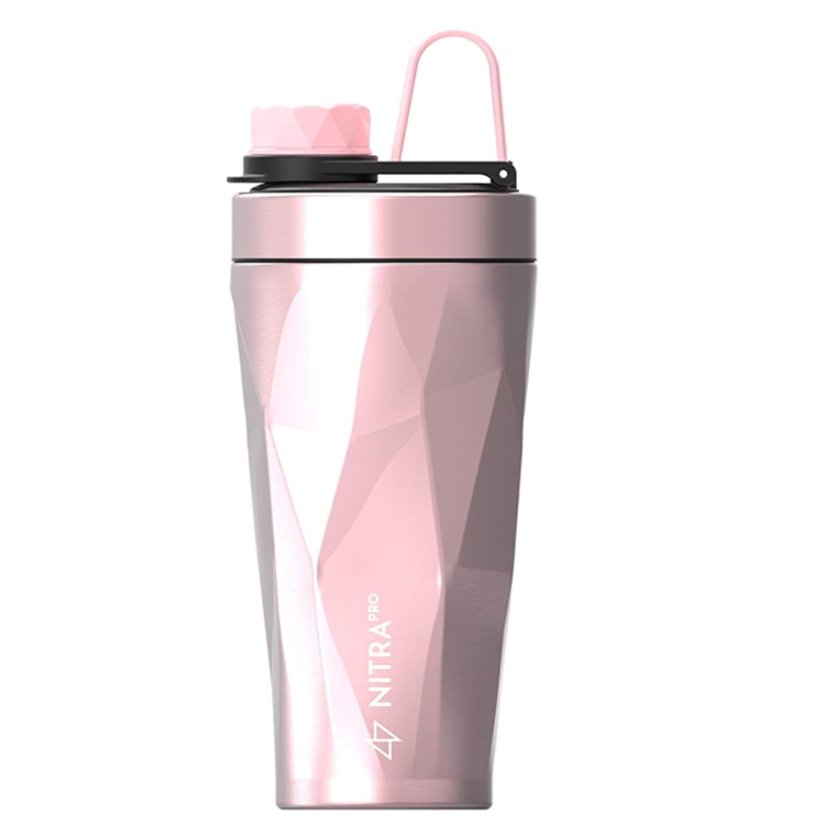 Stainless Steel Protein Shaker  Water Bottle  BPA-Free Sustainable Multipurpose Hygienic Protein Shaker