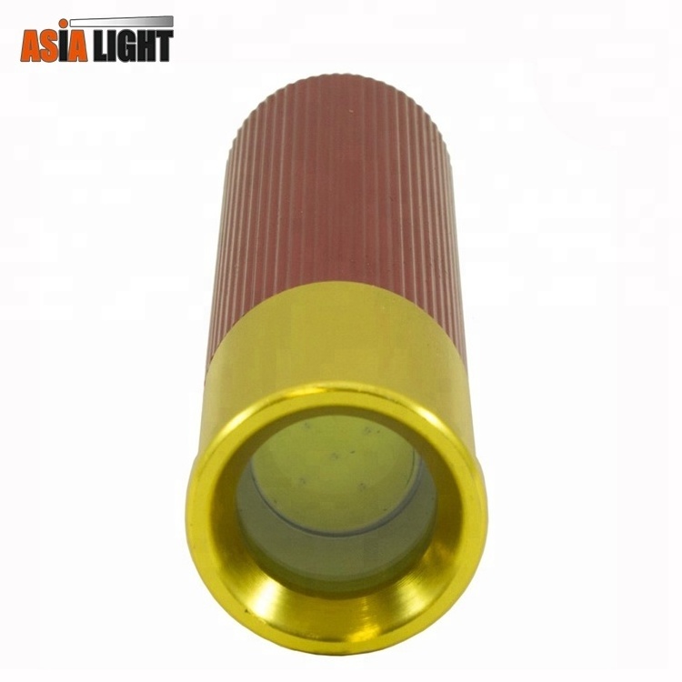 Portable Aluminum Alloy COB LED Gun Shell Flashlight