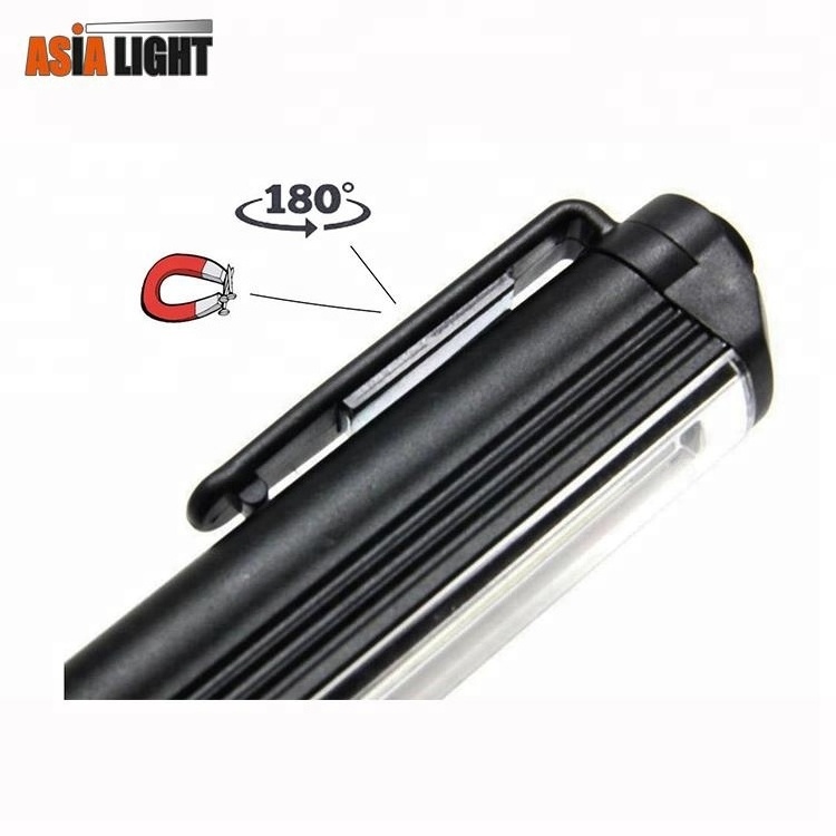 Aluminum Body Pocket COB LED Pen Light