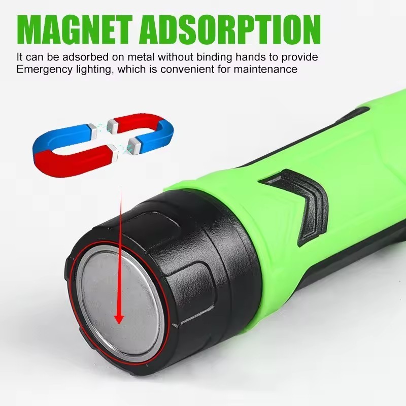 Magnetic USB Rechargeable Goose Flashlight LED Hands Free Neck Light