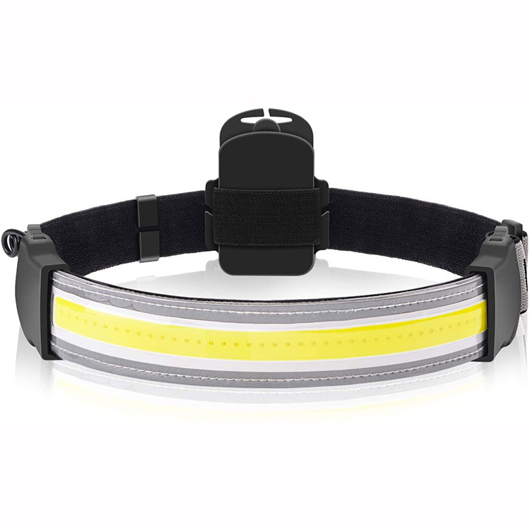 220 Degree Illumination Wide Beam LED Headlamp Flashlight