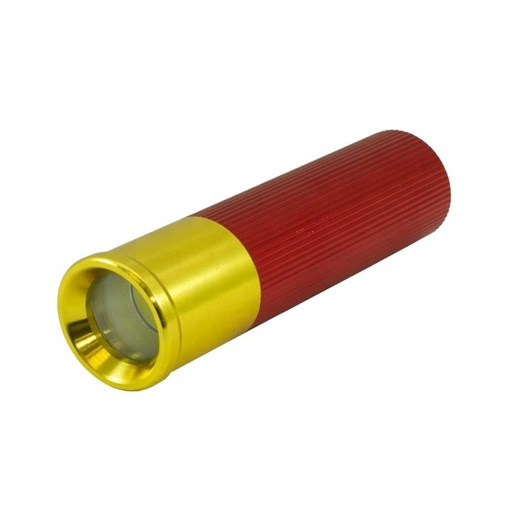 Portable Aluminum Alloy COB LED Gun Shell Flashlight