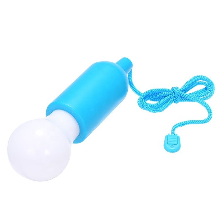 Battery Operated  Hanging  LED Pulling Light Pull Cord Lamp