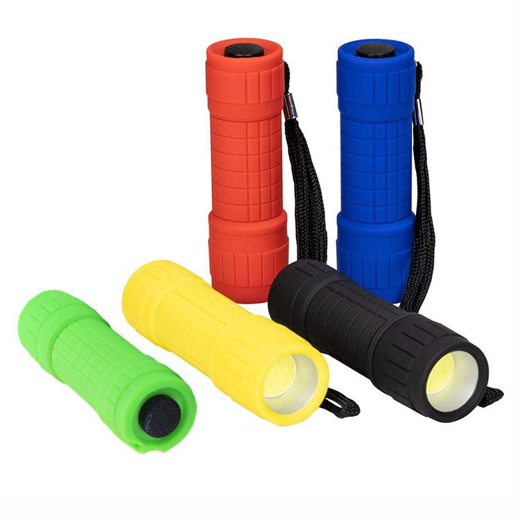 New Portable COB LED Flashlight 1W COB LED Torch