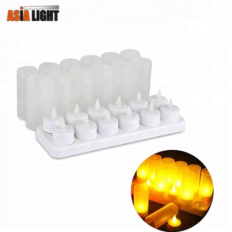 Rechargeable LED Candle Tea Light