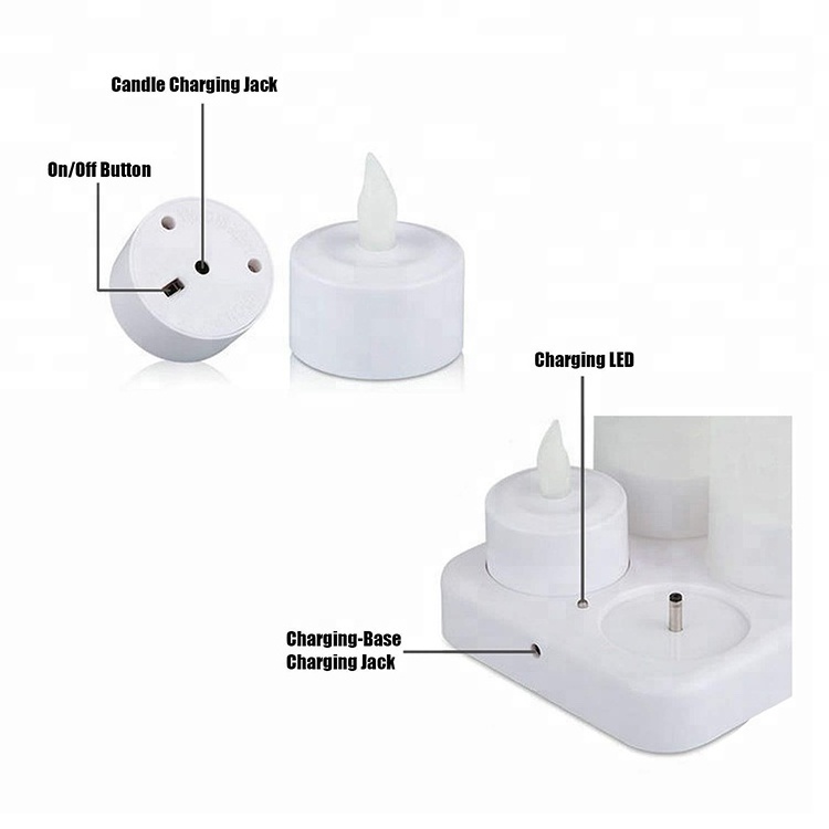 Rechargeable LED Candle Tea Light