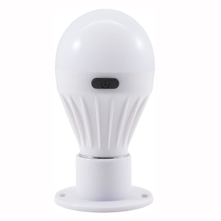 Portable Cordless Light Bulb  Night Light COB LED Wireless Light Bulb