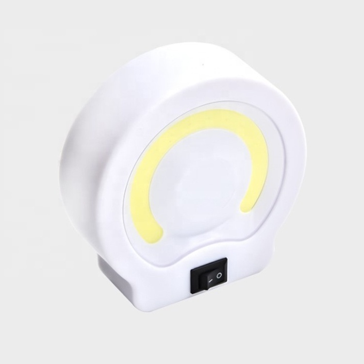 Battery Operated  COB LED Cabinet Night Light Switch