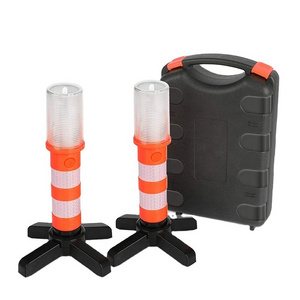 Magnetic Base  Emergency Roadside Flashing Flares Safety Warning Light