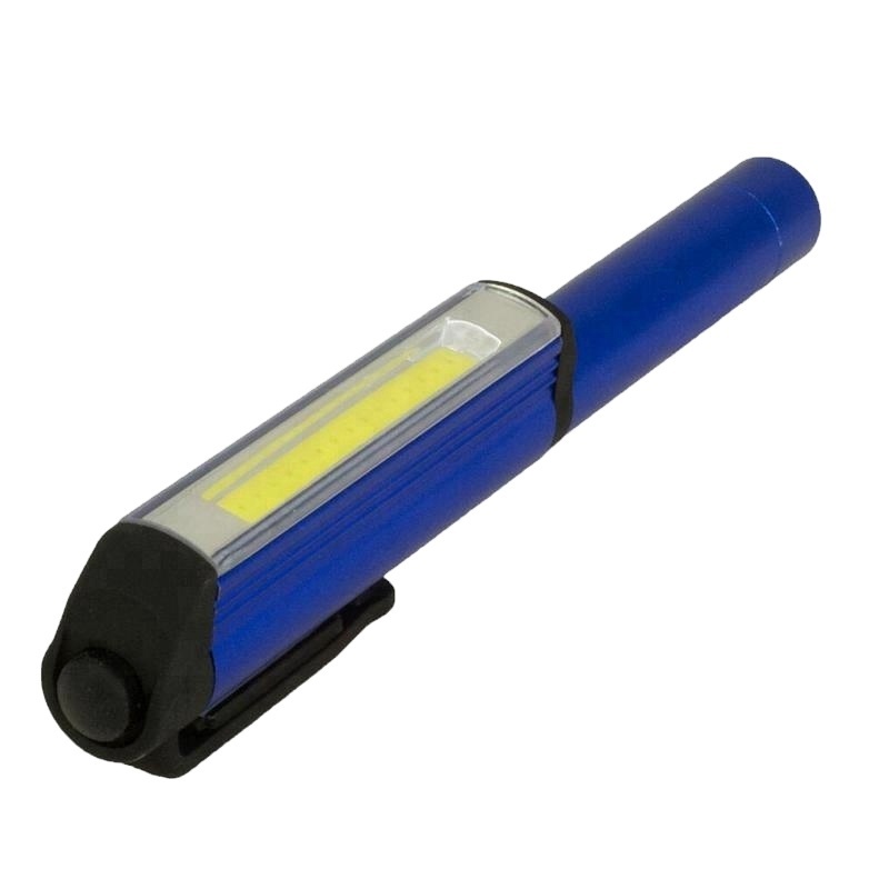 200 Lumen Metal COB LED Pocket Pen Light