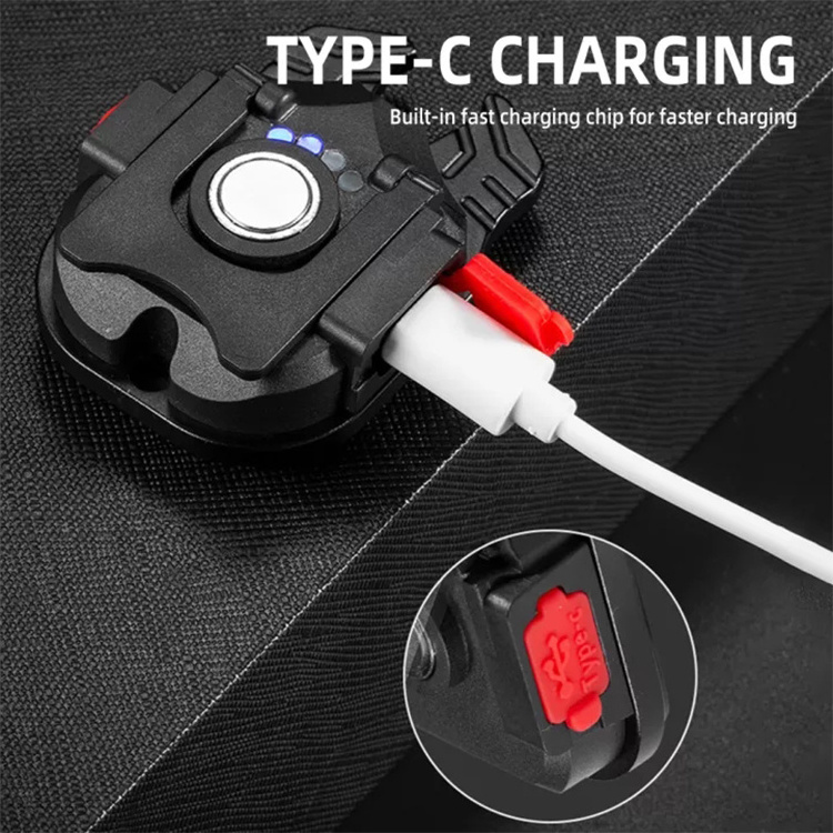 Rechargeable Magnetic 500 Lumen Small Mini COB LED Keychain Work Light