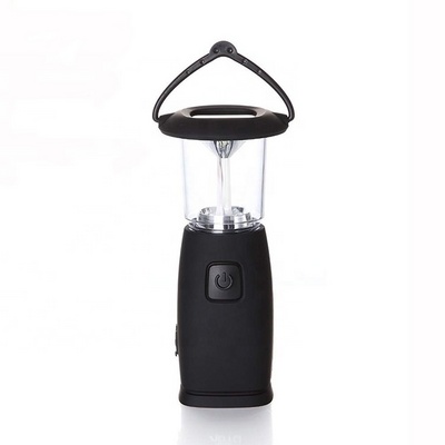 6 LED Hand Crank Solar Dynamo Camping Lantern