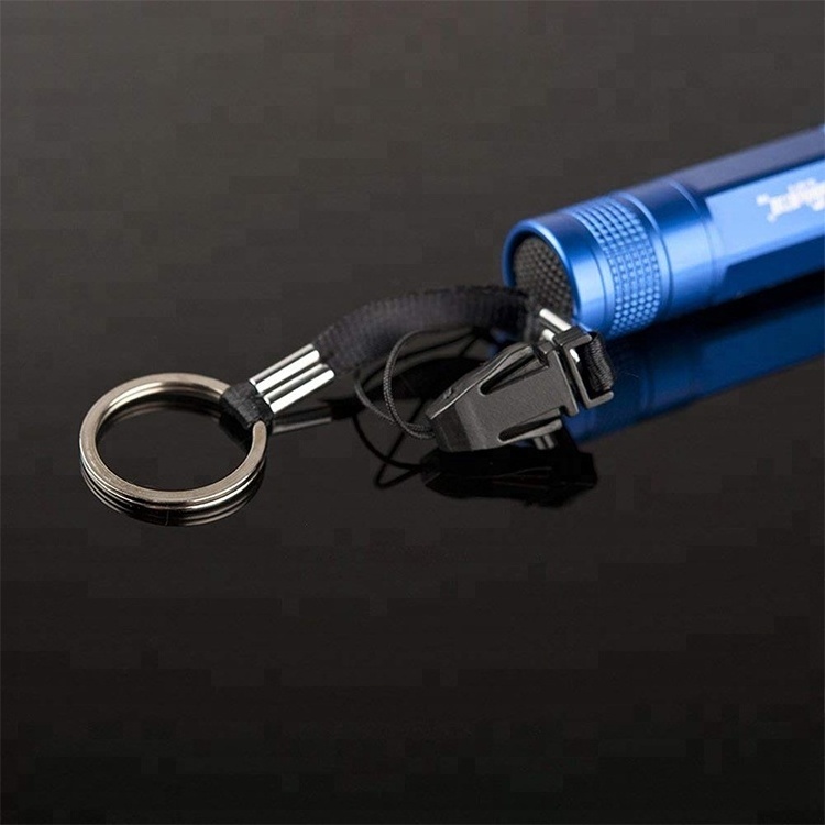 Aluminum Alloy LED Pocket Keychain Flashlight