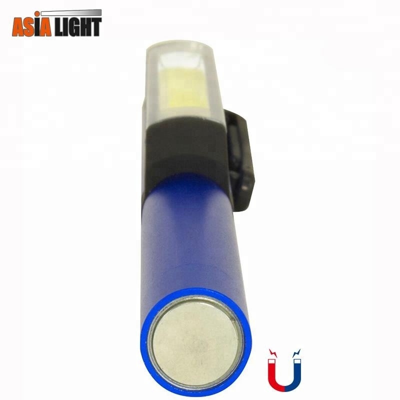 200 Lumen Metal COB LED Pocket Pen Light