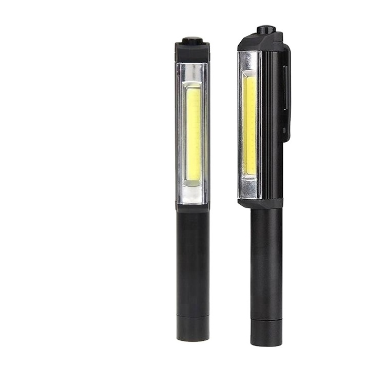 Aluminum Body Pocket COB LED Pen Light