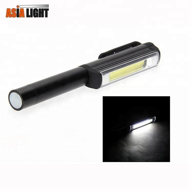 Aluminum Body Pocket COB LED Pen Light