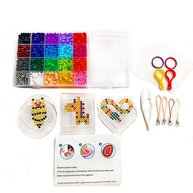 Factory Directly Selling Artkal 5mm Fuse Perler ironing beads bulk 5 mm for handmade artwork by hama perler beads