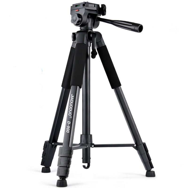 Mutil Channel D-900 SLR camera tripod Portable multi function camera aluminum bracket Outdoor photography Storage Rack