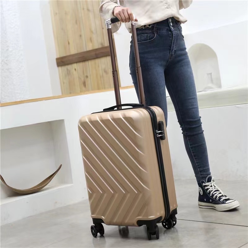 Wholesale durable made stainless steel ABS rod aluminum frame luxury suitcase for 20 inch