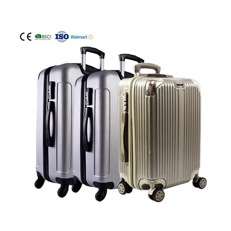 OEM personalized private label swiss polo trolley forecast hotel smart 3 4 piece luggage sets 3 piece with remote control