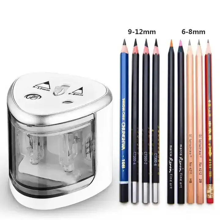 Good Reputation Funny For Child Automatic Double Hole Standard Electric Pencil Sharpener