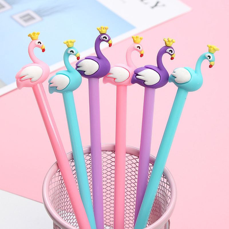 Hot Selling Promotional Cute Gel Pen 0.5mm Korean Stationery Cute Pen School Supplies Carton Manufacturer Kawaii Pen