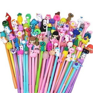 Hot Selling Promotional Cute Gel Pen 0.5mm Korean Stationery Cute Pen School Supplies Carton Manufacturer Kawaii Pen