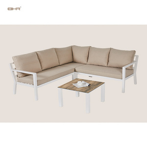 New Design Patio sofa set aluminum seating garden furniture outdoor sectional