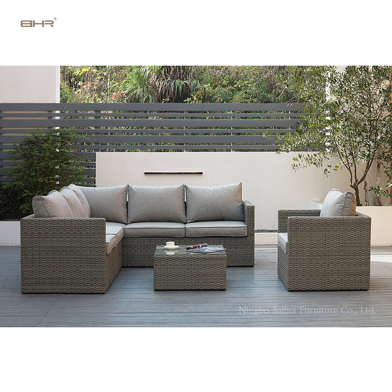 BHR Patio furniture set Rattan furniture Garden Sofas Wicker balcony furniture outdoor