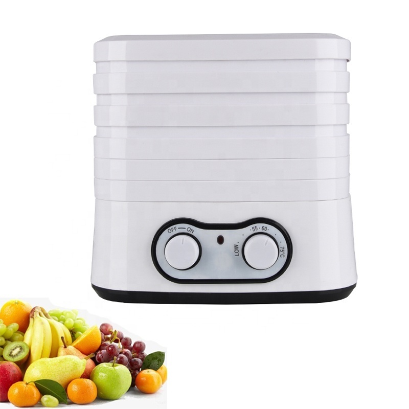 Hot sales Mechanical 5 trays home fruit dryer adjustable temperature vegetable fruit food dehydrator