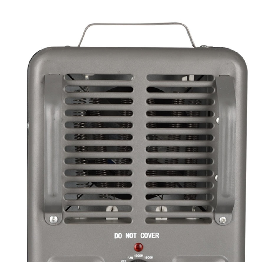 Electric Space Desk Fan Heater With 1500W