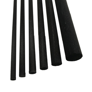 6mm 7mm 8mm Big Diameter Eco-Friendly No Glue China Black Fiber Reed Diffuser Sticks