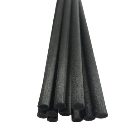 6mm 7mm 8mm Big Diameter Eco-Friendly No Glue China Black Fiber Reed Diffuser Sticks