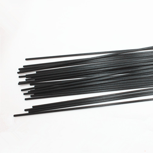 3mmD 25cmL Polyester Stretch Yarn Not Fade Black Synthetic Fiber Stick Reed Diffuser