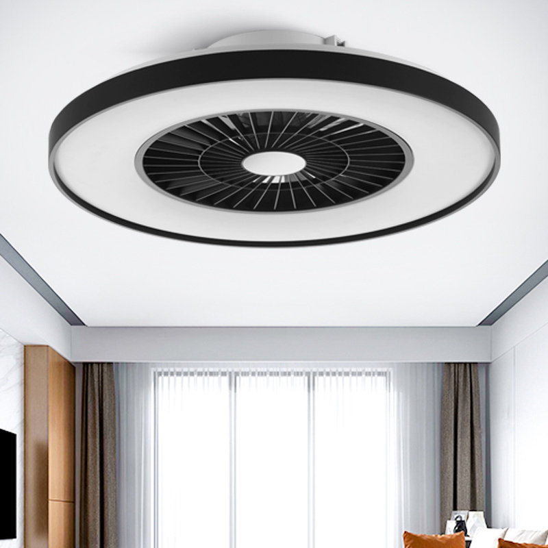 Modern Competitive Price Ceiling Fans With Led Lights Remote Control With Opal White Cover