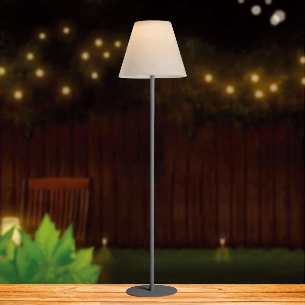 Clearance price D290mm Modern Solar Version Outdoor Waterproof Standing Floor Lamps