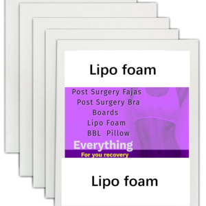 3 Pack Lipo Foam Post-surgical Ab Board Flattening Abdominal Compression Bbl Board For Using Foam Pads For Recovery