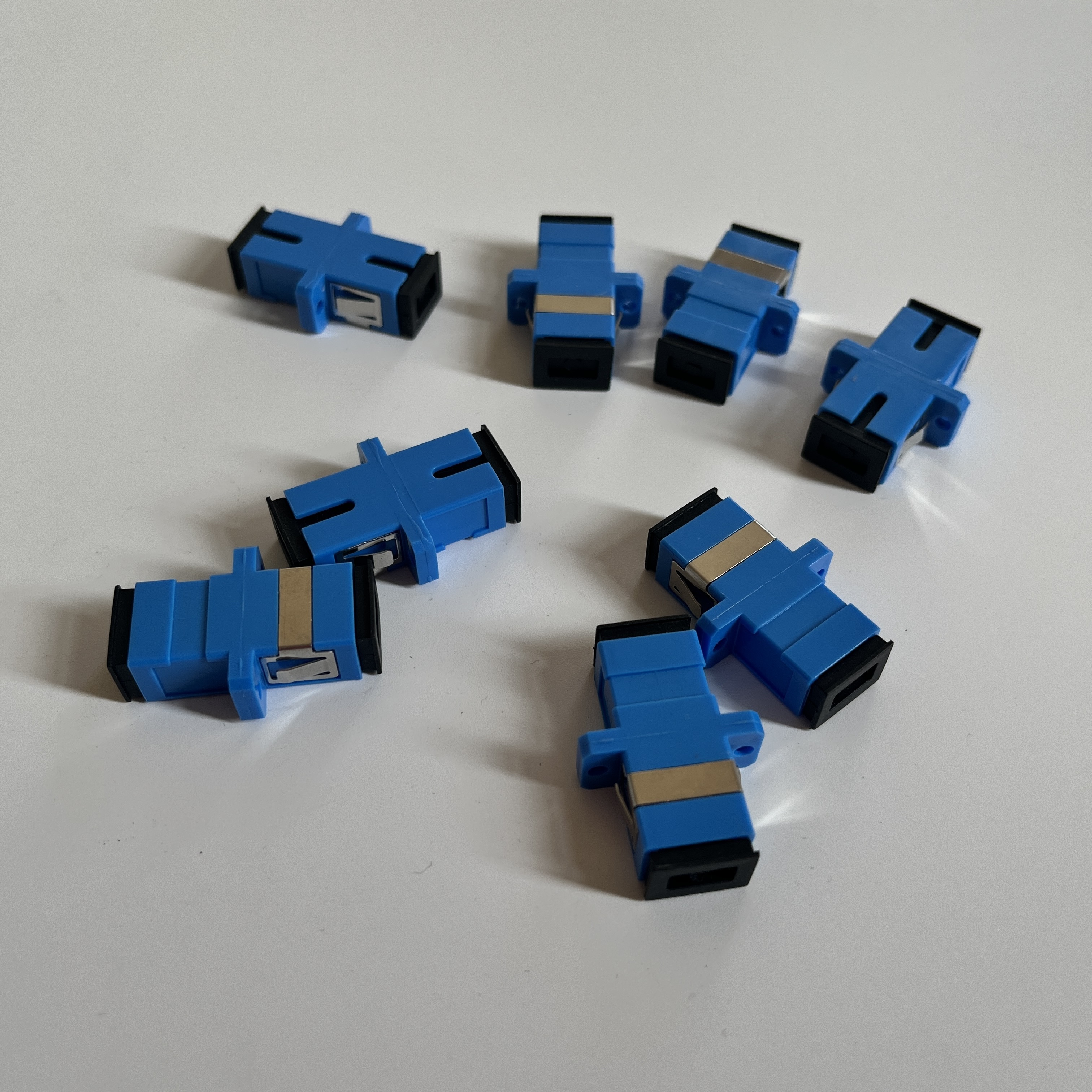 Optic Fiber Sc  UPC/APC Adapter Fiber Optic Cable Connectors Optical Cable Adapter Fiber Coupler